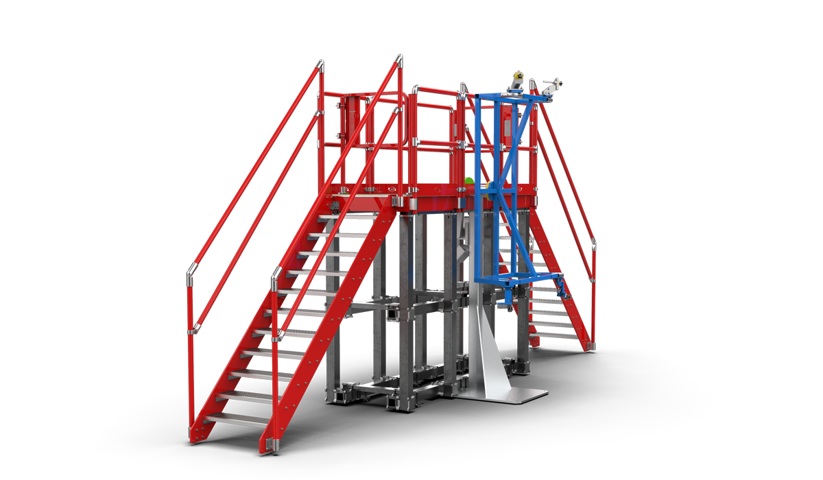 Lifting work platform